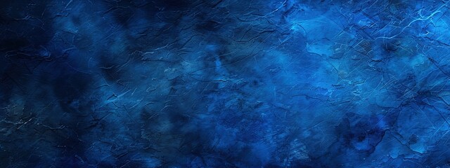 Obraz premium Old wall pattern texture cement blue dark abstract blue color design are light with black gradient 