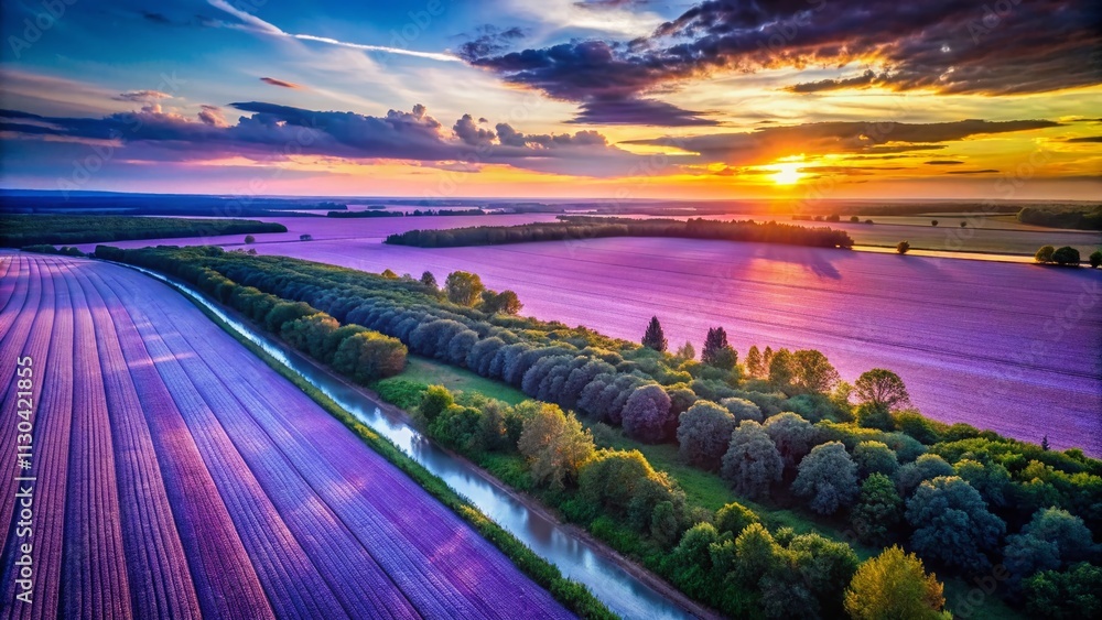 Poster stunning drone photography capturing a subtle grainy texture with a smooth gradient transition from 