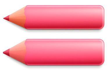 Isolated pencil on white background with sharp tip. Ideal for drawing, writing or art work.