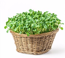 Obraz premium fresh herbs in a basket