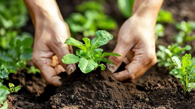 Soil conservation techniques in sustainable agriculture 4k vdo
