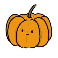 Obraz premium Pumpkin, cute, food 