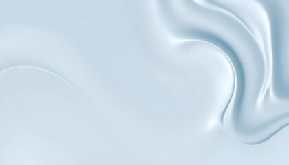 Abstract Blue Silk Fabric Drape: Elegant and Smooth Texture Background