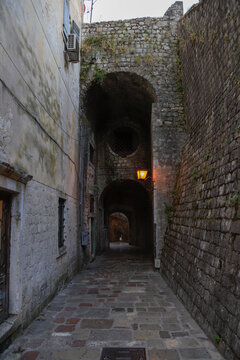 &ldquo;Montenegro Kotor Old Town Streets &ndash; Historic Medieval City Atmosphere&rdquo;