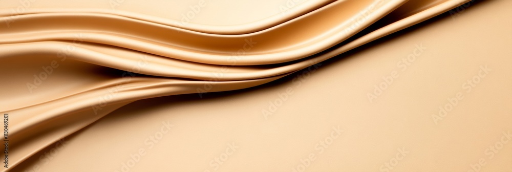Poster minimalist background in soft mocha mousse color with smooth gradients, perfect for text overlays or