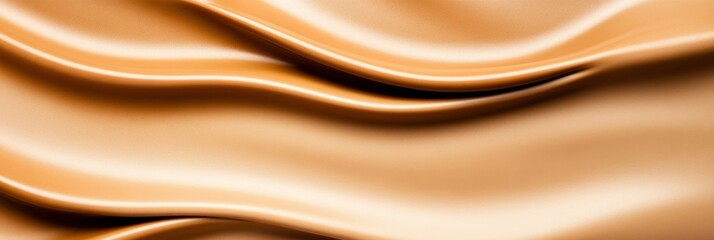 Obraz premium Luxurious chocolate mocha mousse gradient transitioning from deep brown to light caramel with a velvety smooth surface for branding textures 