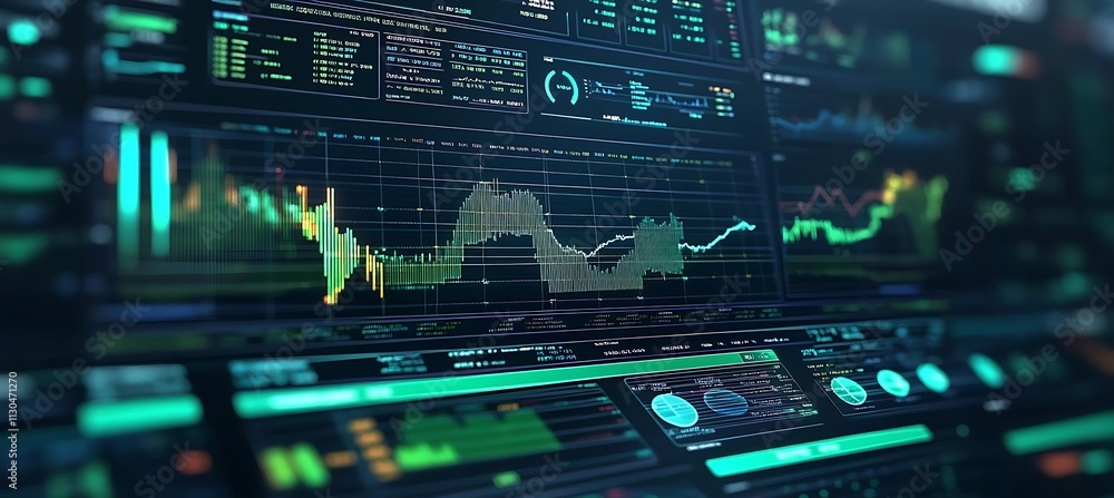 Poster in-depth exploration of investment strategies through visual analytics.