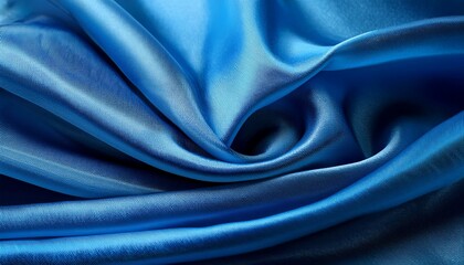 Obraz premium 青色の布のテクスチャ