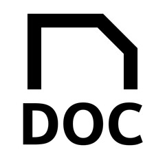 doc document icon