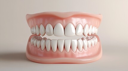 Fototapeta premium teeth and dental tools