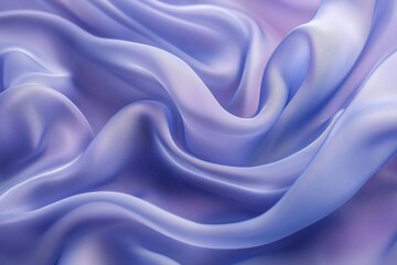 Obraz premium Flowing Lavender Fabric with Subtle Waves