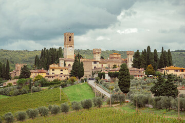 Alentours de l'abbaye rapproch&eacute;