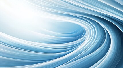 A serene blue abstract design featuring smooth, flowing lines that evoke a sense of calmness and tranquility.