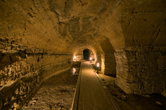 The Camerano caves (also called "underground city of Camerano") are an underground complex in the Marche region of Italy
