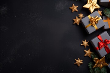 Christmas Banner with Blank Space Background, Christmas Banner Wallpaper, Holiday Banner Background, Christmas banner with blank space for text, Winter holiday Banner