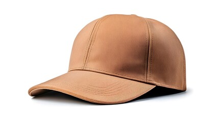 Stylish brown baseball cap with a sleek design, perfect for casual outings, outdoor events, or sporty occasions, offering comfort and sun protection for everyday wear.