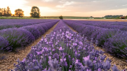 Obraz premium lavender field in region
