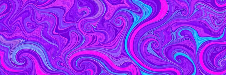 Obraz premium Colorful abstract swirl pattern background with vibrant hues of blue, pink, and purple, pink, purple