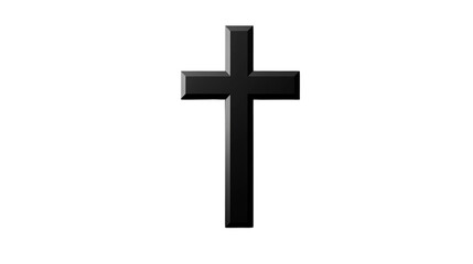 Black Cross  Religious Symbol  Faith  Christianity  Hope  Minimalist Design