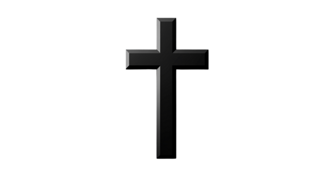Black Cross  Religious Symbol  Faith  Christianity  Hope  Minimalist Design
