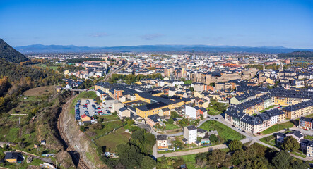 Ponferrada, capital of Bierzo, Castile and Leon, Spain