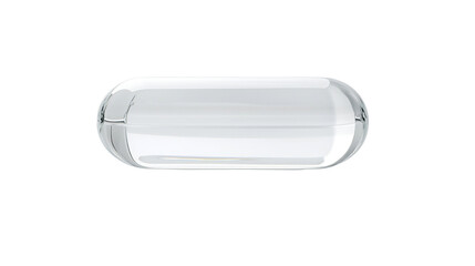 Transparent Glass Capsule  Mockup  Product Display  Empty Container
