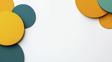 Vibrant abstract forms representing uniqueness against a striking white backdrop, showcasing personal identity through consumption choices.