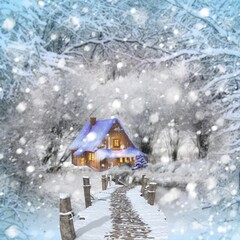 Fototapeta premium Georgia before Christmas 