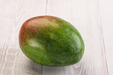 Sweet juicy green and red mango