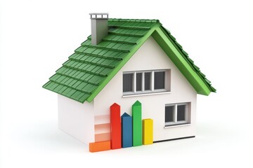 House energy efficiency energy efficient rating class concept