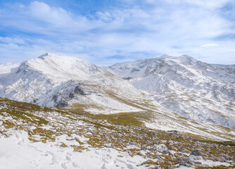 Duchessa lake and Sirente Velino park (Italy) - In the natural park of Sirente Velino, the...