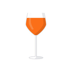 Illustration of  Wine Glass 