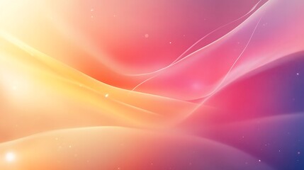 Abstract Pastel Wave Background Design