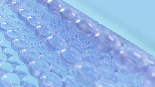 Serum oil drops for sagging skin cells, skin repair, moisturizer, collagen serum, and advertising background. Activate cells to penetrate the skin, cosmetic essential ultimate essence ball molecules.