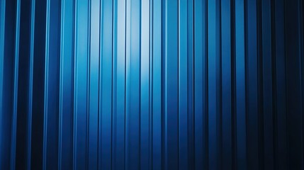 Fototapeta premium Dramatic blue curtain background with spotlight effect