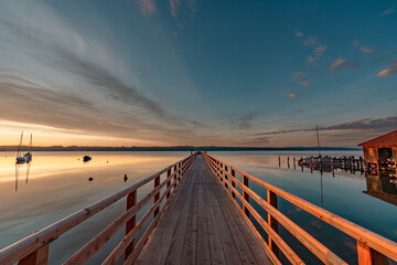 Sonnenaufgang am See