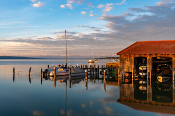 Sonnenaufgang am See