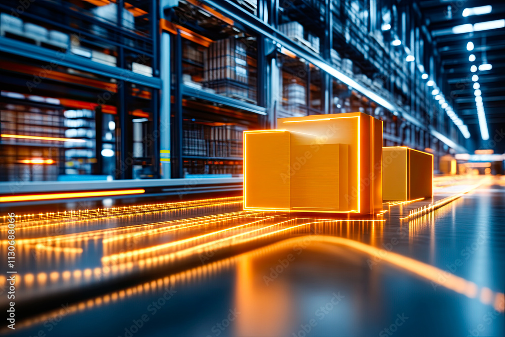 Poster smart warehouse management system using augmented reality