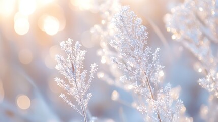Naklejka premium Subtle white sparkles in a soft-focus setting Modern blurred bokeh background with soft details with bright and brilliant colors