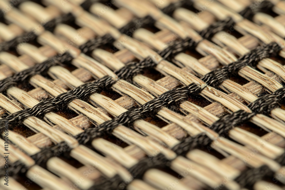 Poster close-up view of violin strings in rich detail