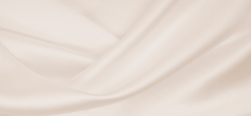 Smooth elegant golden silk or satin luxury cloth texture as wedding background. Luxurious background design. In Sepia toned. Retro style