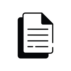 Plain File vector icon