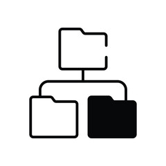 Root Directry vector icon