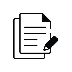 Edit File vector icon