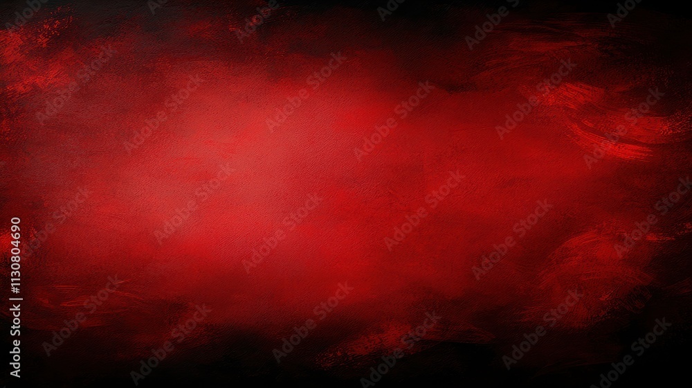 Aufkleber abstract red background with smooth texture and artistic brush strokes