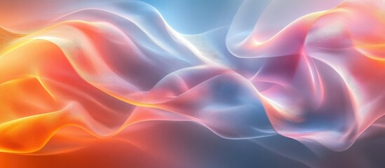 Obraz premium Abstract Colorful Swirls: A Symphony of Hues and Light