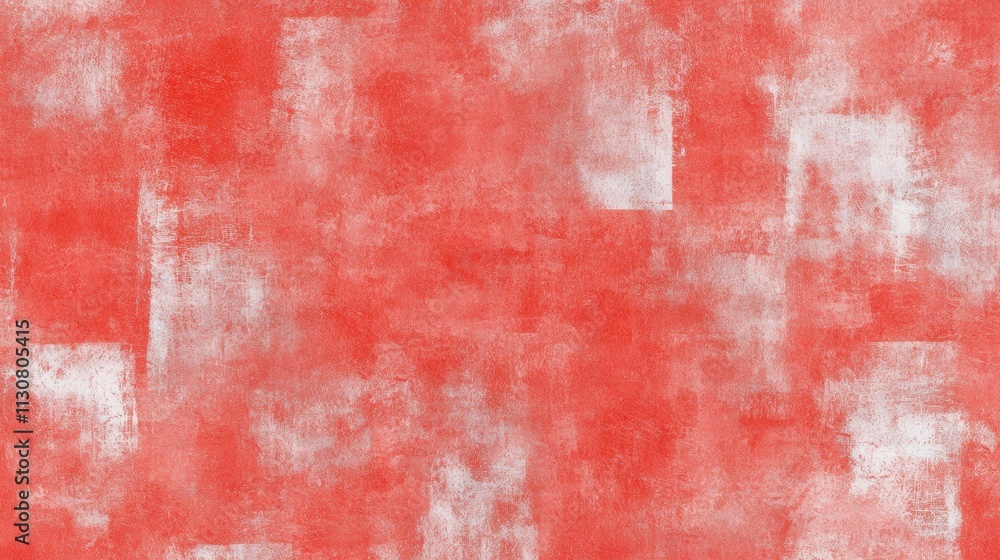 Aufkleber vibrant red abstract background with textured patterns and depth