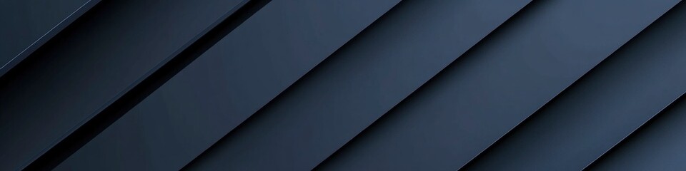 Dark blue background with diagonal stripes of metallic dark navy, a minimalist design, and sleek lines for an elegant touch.