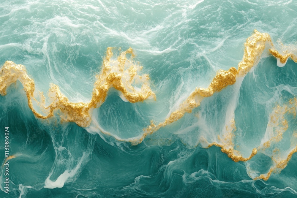 Poster explore the mesmerizing dance of fluid patterns morphing into resilient shapes, symbolizing readines