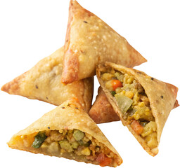 triangle samsa samosa made using patti